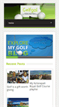 Mobile Screenshot of golfgal-blog.com